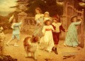 Accueil équipe idyllique enfants Arthur John Elsley enfants animaux